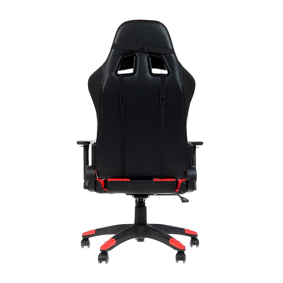 Игровое кресло Red Square Pro Rusgametactics Edition, искусственная кожа, черный/красный - фото 5