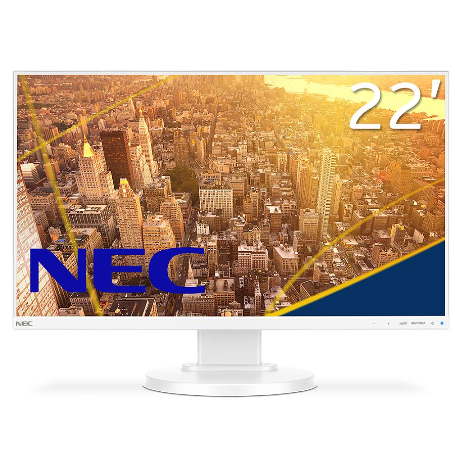 Монитор NEC MultiSync E221N White - фото 1