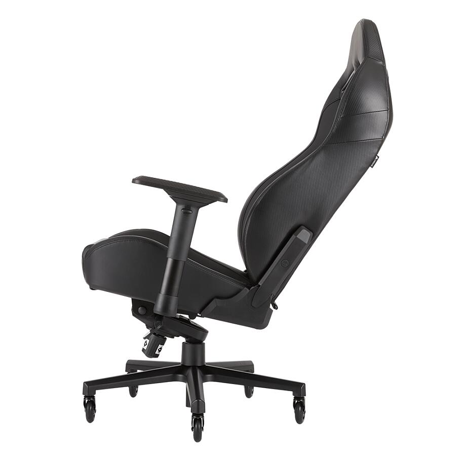 Игровое кресло Corsair T2 Road Warrior Black, искусственная кожа, черный - фото 7