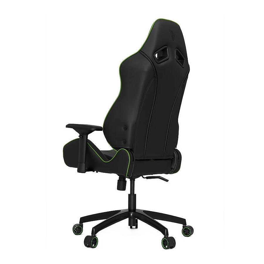 Игровое кресло Vertagear Racing Series S-Line SL5000 Black/Green, искусственная кожа, черный/зеленый - фото 6