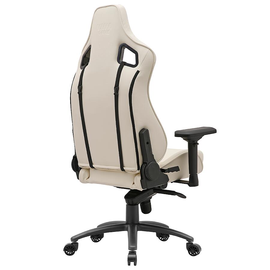 Игровое кресло VMMGame Rich White, искусственная кожа, белый - фото 4
