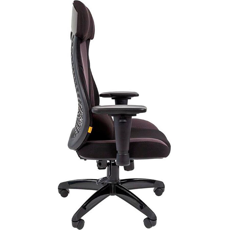 Игровое кресло Chairman Game 14 Black/Grey, ткань, черный/серый - фото 3