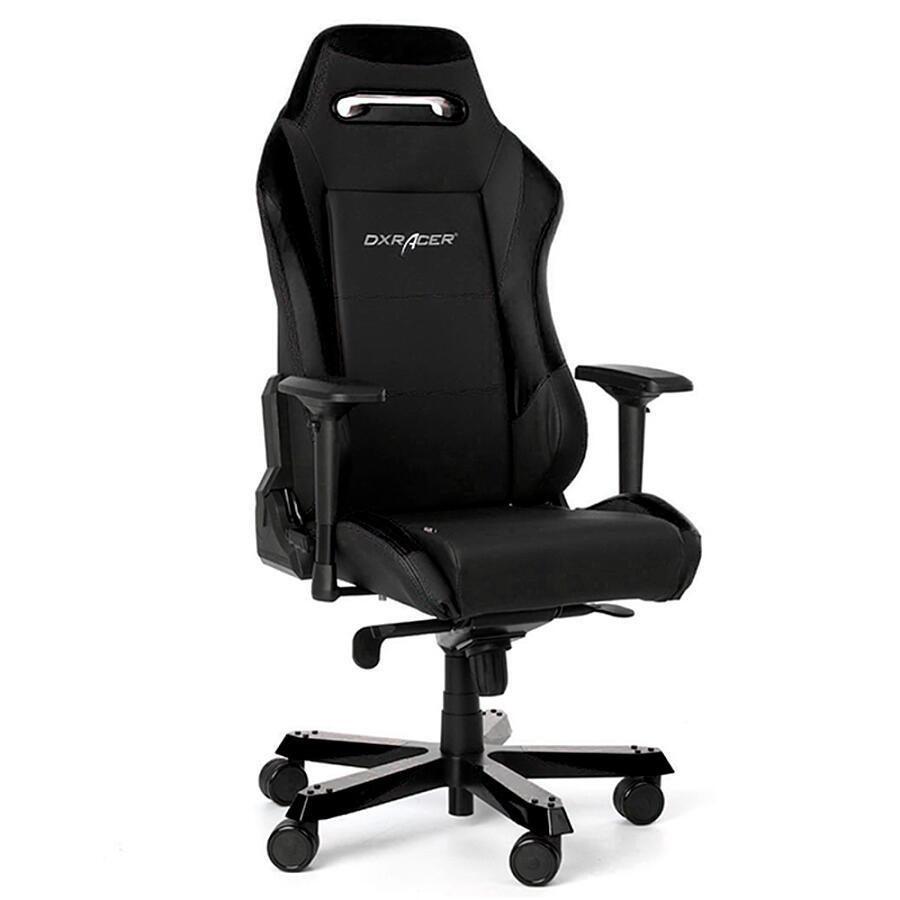 Игровое кресло DXRacer Iron OH/IS11/N, черный, Экокожа - фото 1