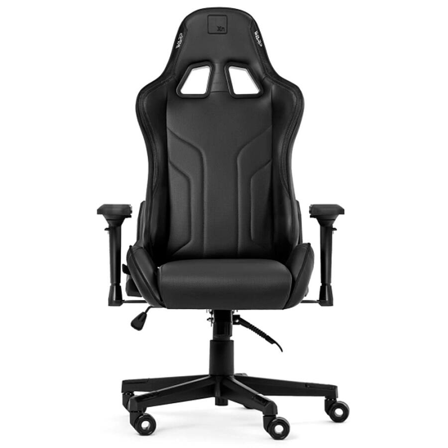 Игровое кресло WARP XN Black, искусственная кожа, черный - фото 2