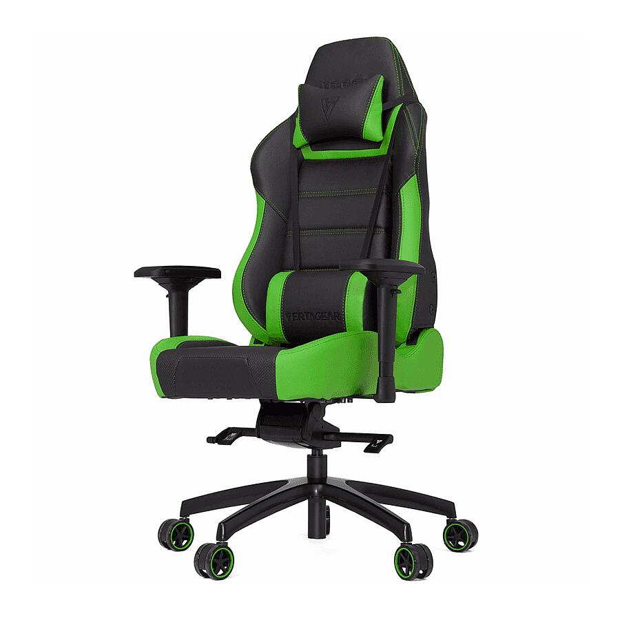 Игровое кресло Vertagear Racing Series P-Line PL6000 Black/Green, искусственная кожа, черный/зеленый - фото 1