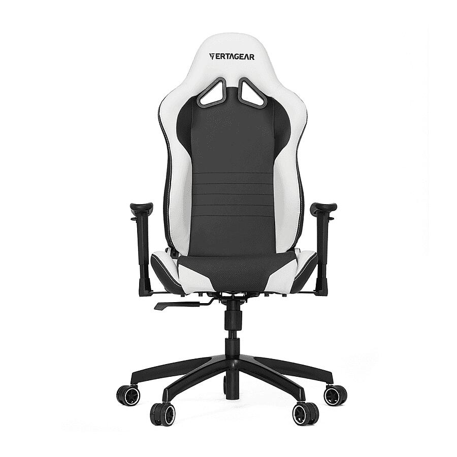 Игровое кресло Vertagear Racing Series S-Line Black/White, искусственная кожа, черный/белый - фото 4