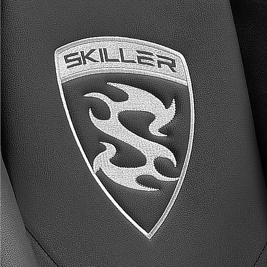Игровое кресло Sharkoon Shark SKILLER SGS3 Black, искусственная кожа, черный - фото 7