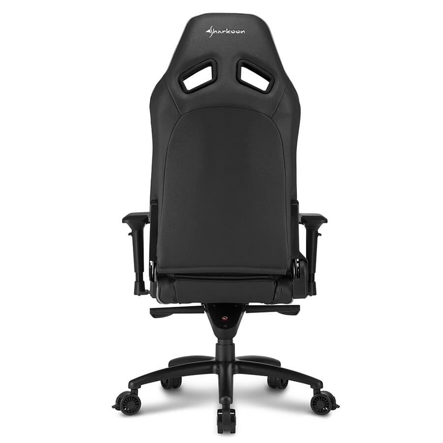 Игровое кресло Sharkoon Shark SKILLER SGS3 Black, искусственная кожа, черный - фото 6