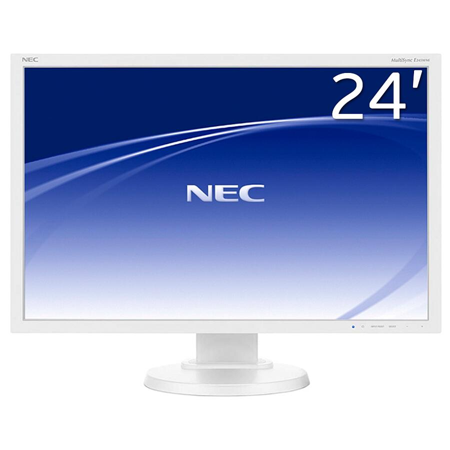 Монитор NEC MultiSync E245WMi White - фото 1