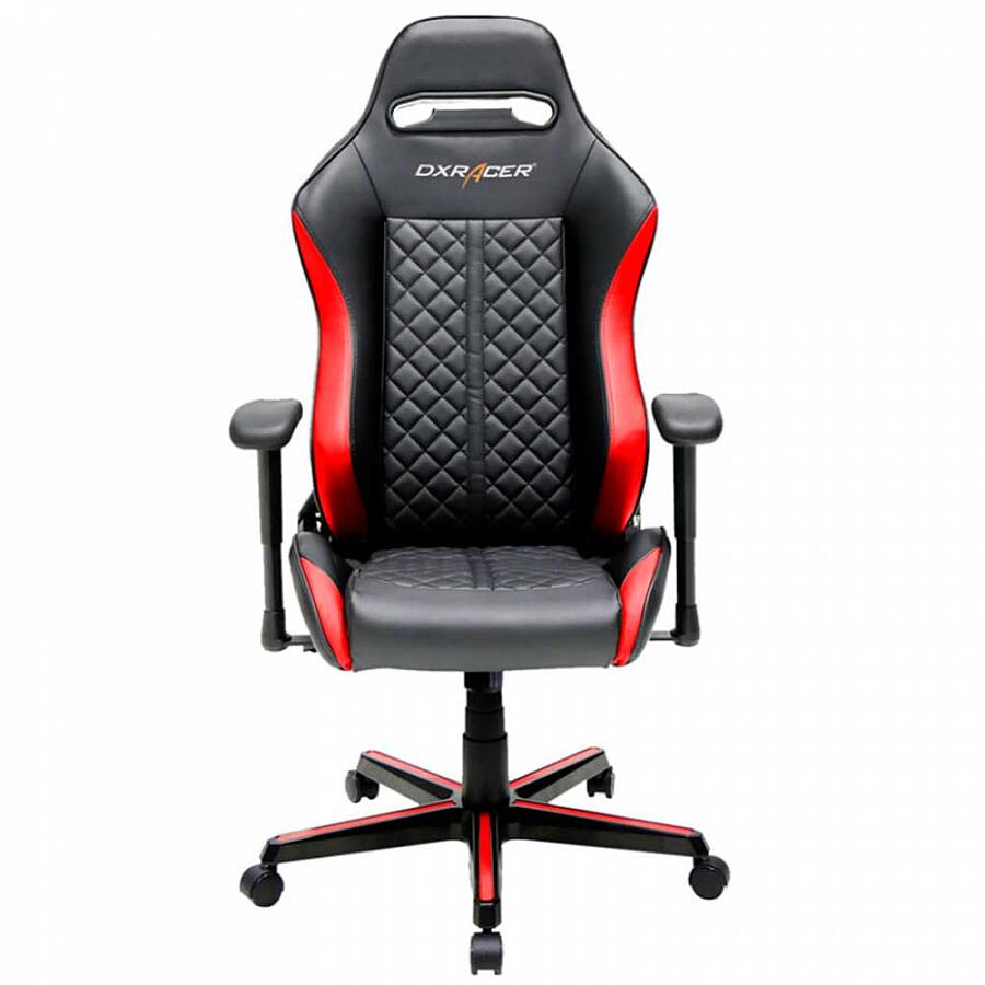 Игровое кресло DXRacer Drifting OH/DH73/NR, черный/красный, искусственная кожа - фото 2