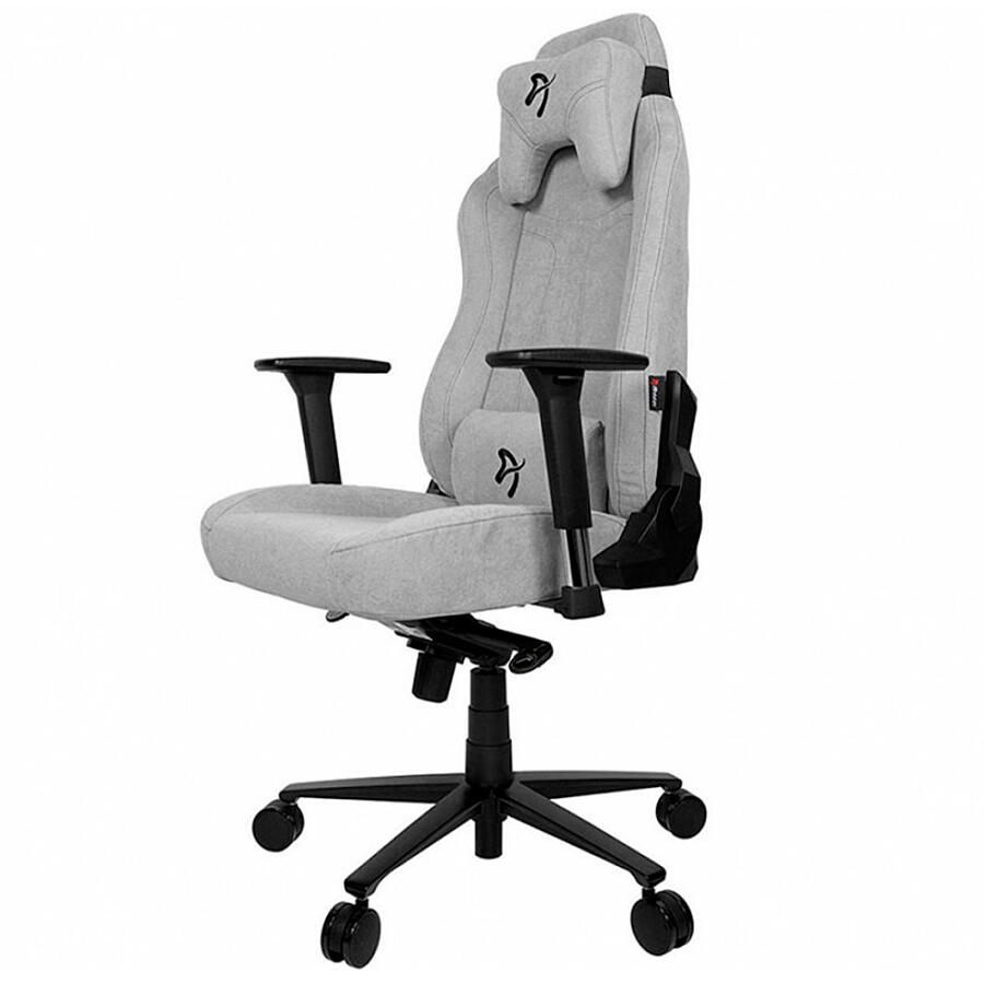 Игровое кресло Arozzi Vernazza Soft Fabric Light Grey, ткань, светло-серый - фото 1