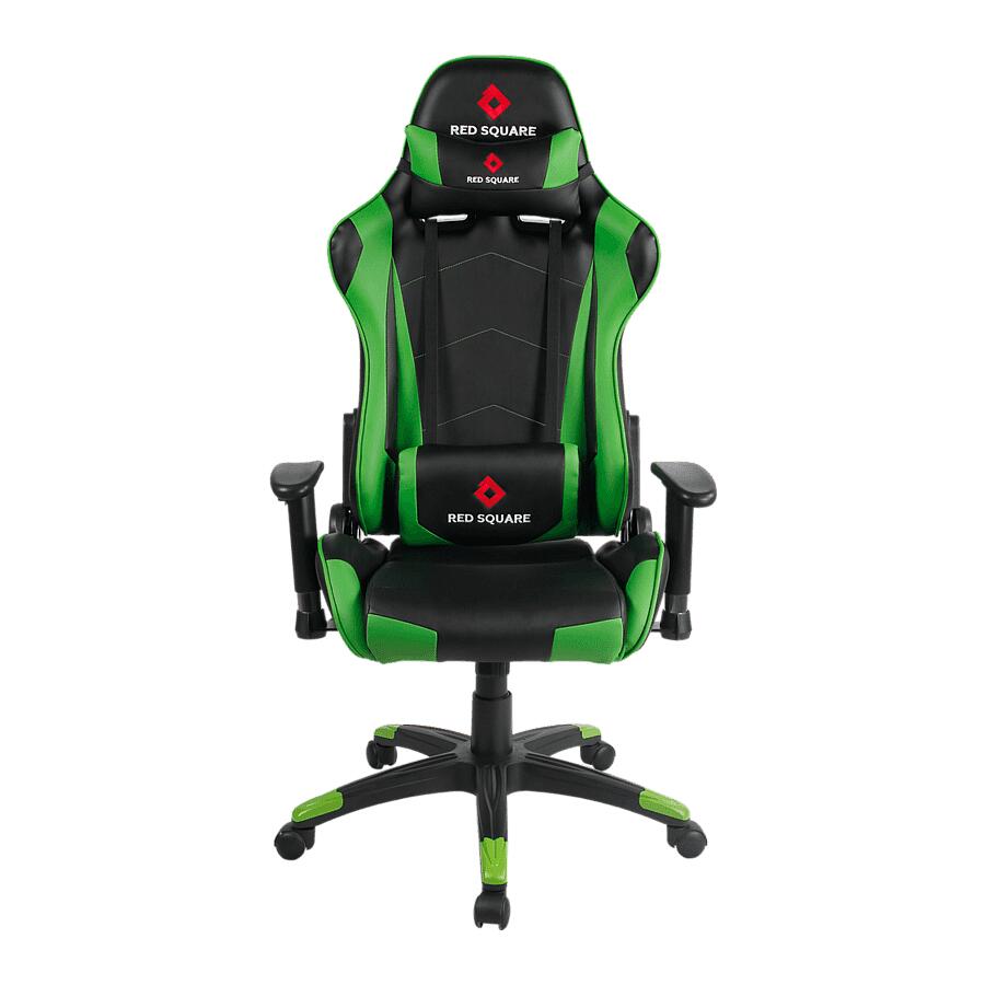 Игровое кресло Red Square Pro Fresh Lime, искусственная кожа, черный/зеленый - фото 1