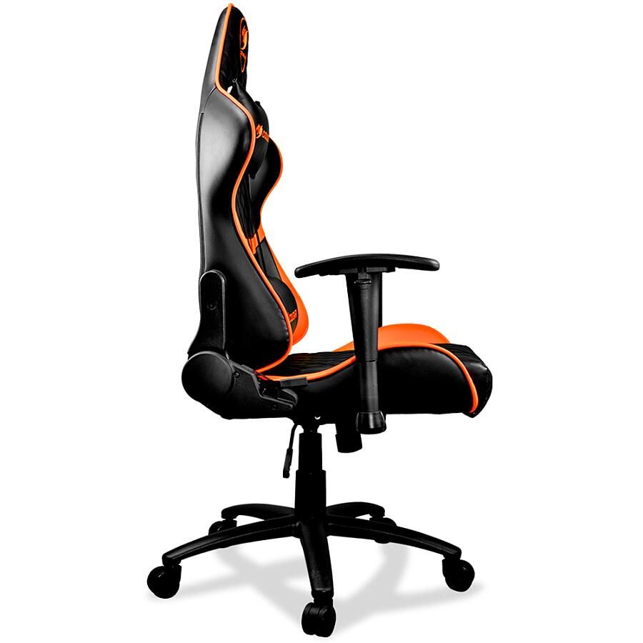 Игровое кресло COUGAR Armor One Orange, искусственная кожа, черный/оранжевый - фото 4