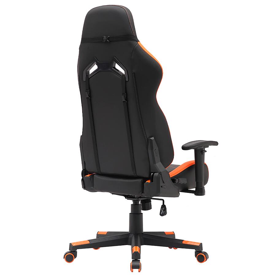 Игровое кресло VMMGame Astral Orange, искусственная кожа, черный/оранжевый - фото 4