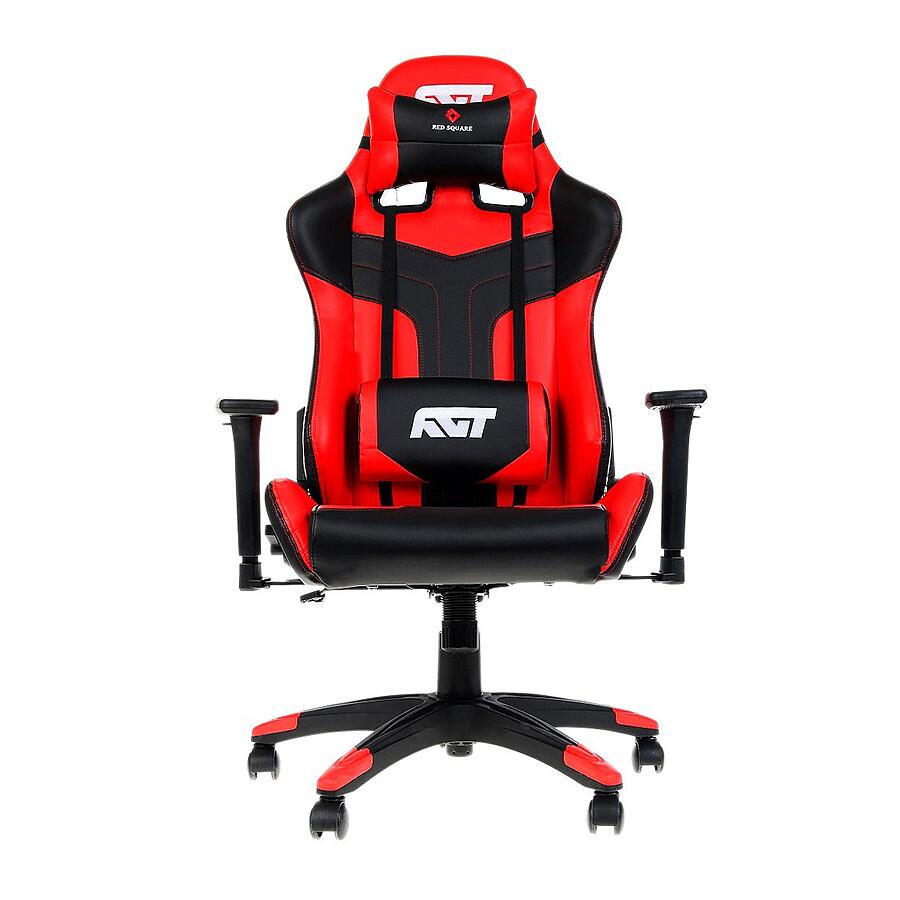 Игровое кресло Red Square Pro Rusgametactics Edition, искусственная кожа, черный/красный - фото 1