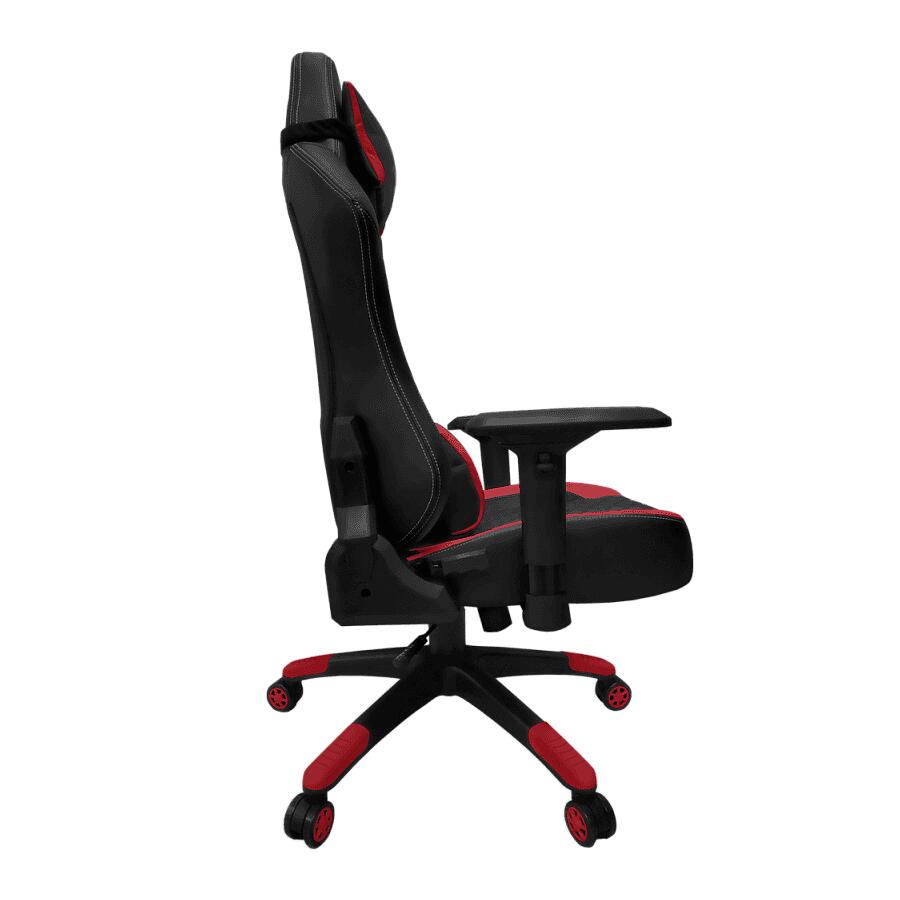 Игровое кресло Red Square Lux Red, искусственная кожа, черный/красный - фото 3