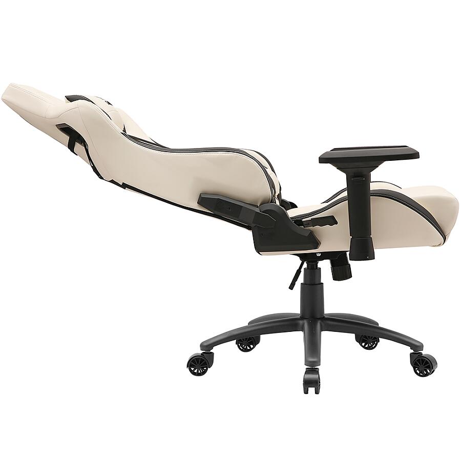 Игровое кресло VMMGame Maroon Beige, искусственная кожа, белый - фото 6