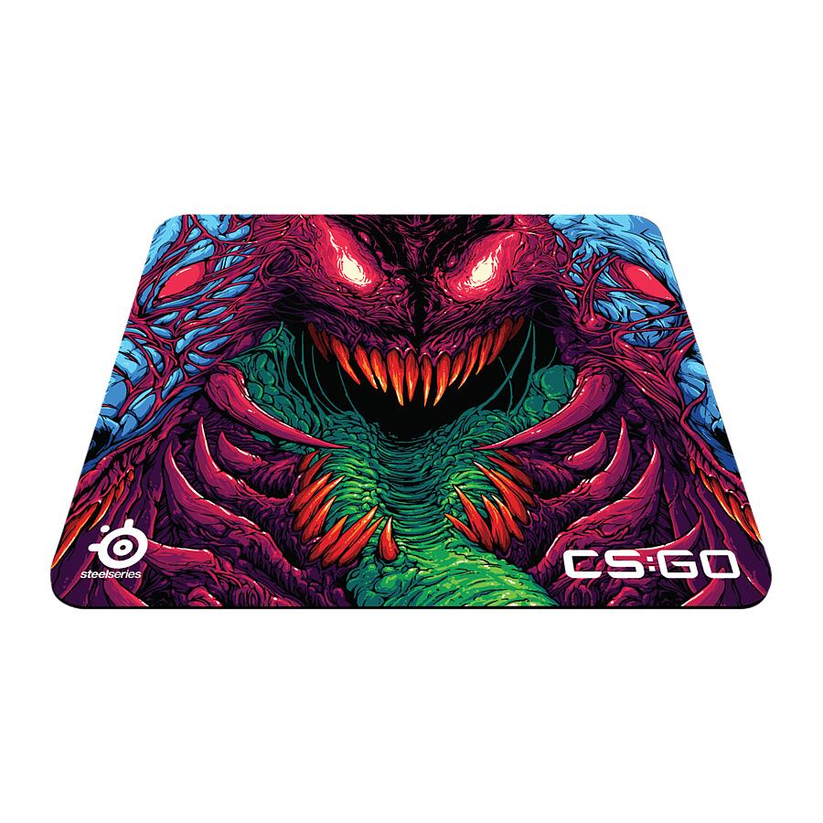 SteelSeries QcK+ CS:GO Hyper Beast Edition - фото 1