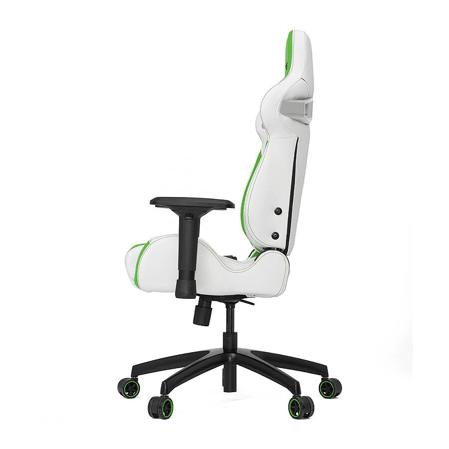 Игровое кресло Vertagear Racing Series S-Line SL4000 White/Green, искусственная кожа, белый/зеленый - фото 5