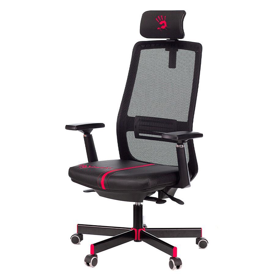 Игровое кресло A4Tech Bloody GC-900, ткань, черный - фото 3