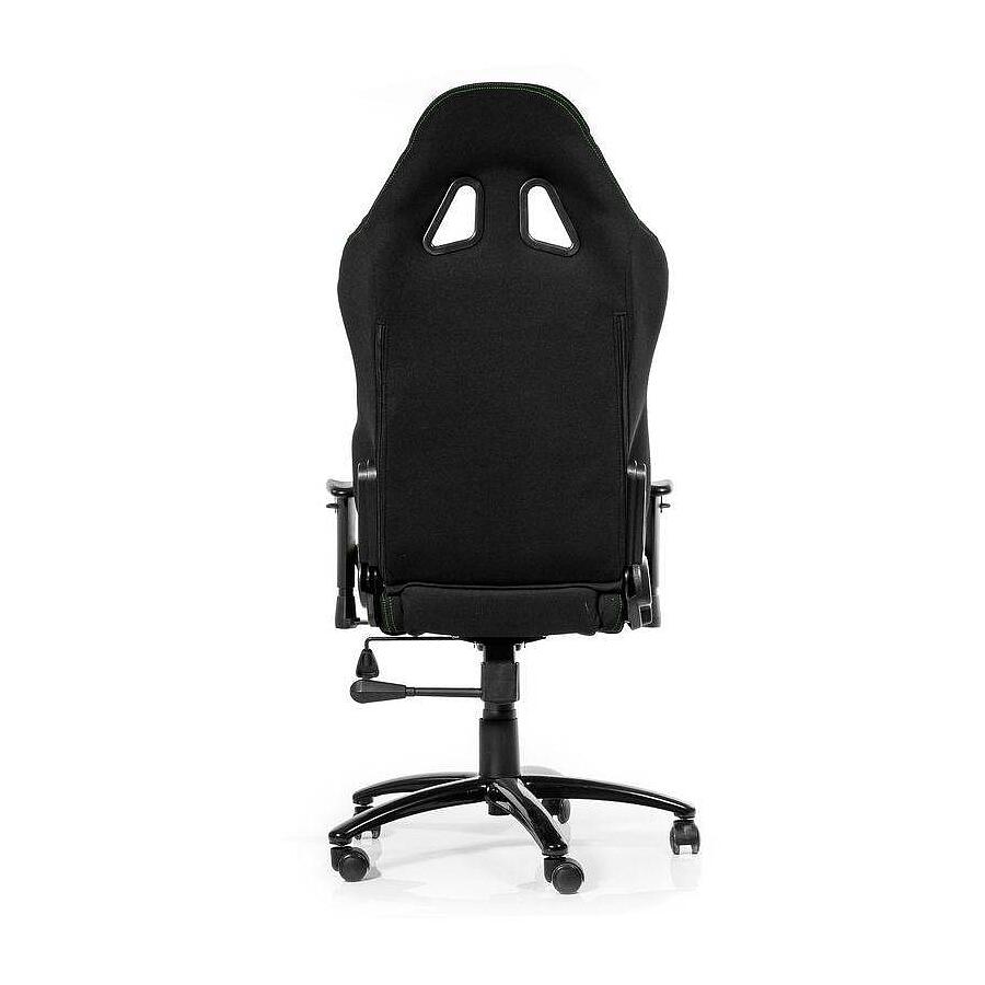 Игровое кресло AKRacing Gaming Chair Black Green - фото 5