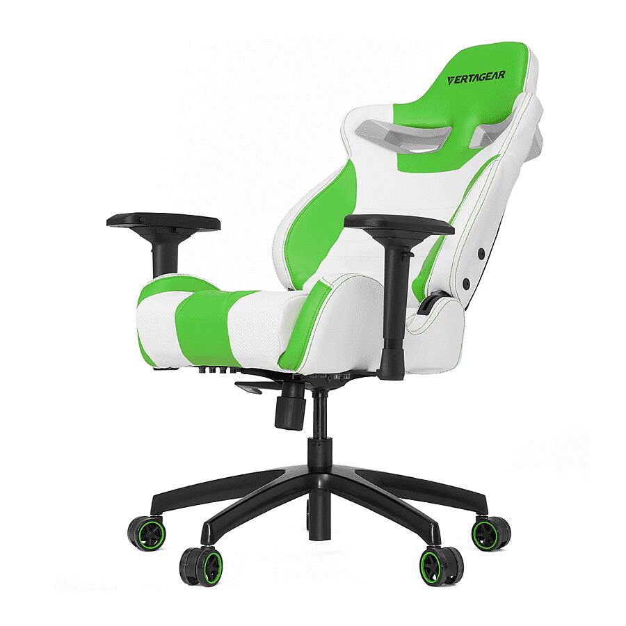 Игровое кресло Vertagear Racing Series S-Line SL4000 White/Green, искусственная кожа, белый/зеленый - фото 7