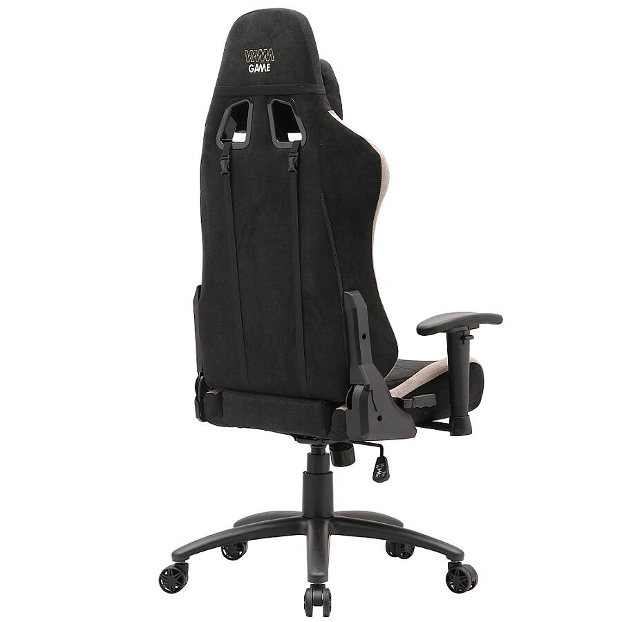 Игровое кресло VMMGame Fiber Beige, ткань, черный/бежевый - фото 4
