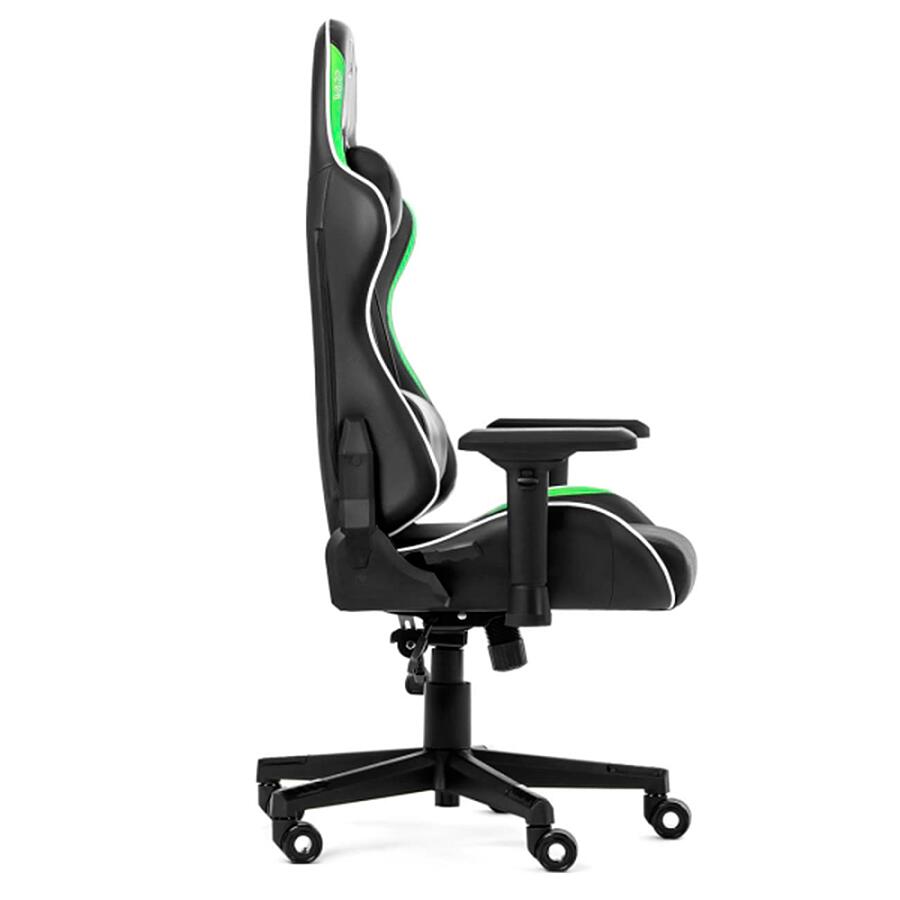 Игровое кресло WARP XN Black/Green, искусственная кожа, черный/зеленый - фото 4
