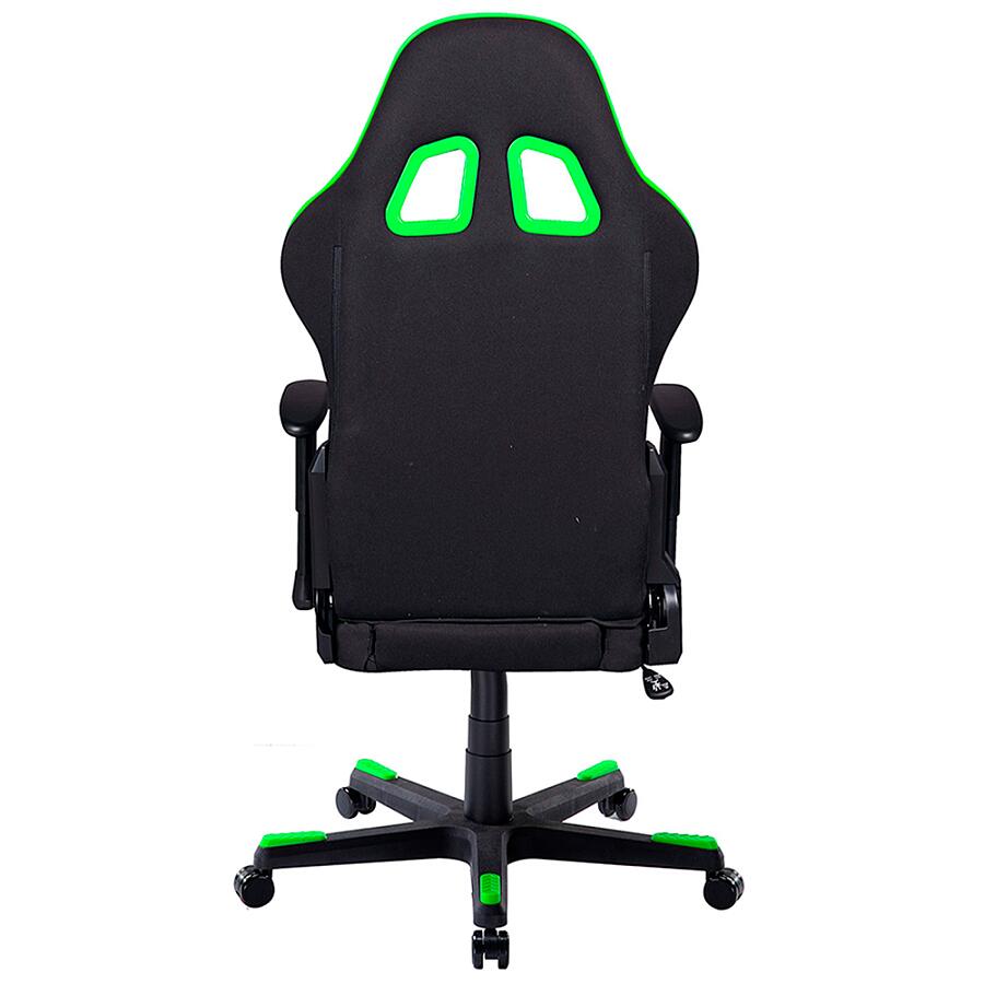 Игровое кресло DXRacer Formula OH/FD101/NE, черный/зеленый, ткань/экокожа - фото 4