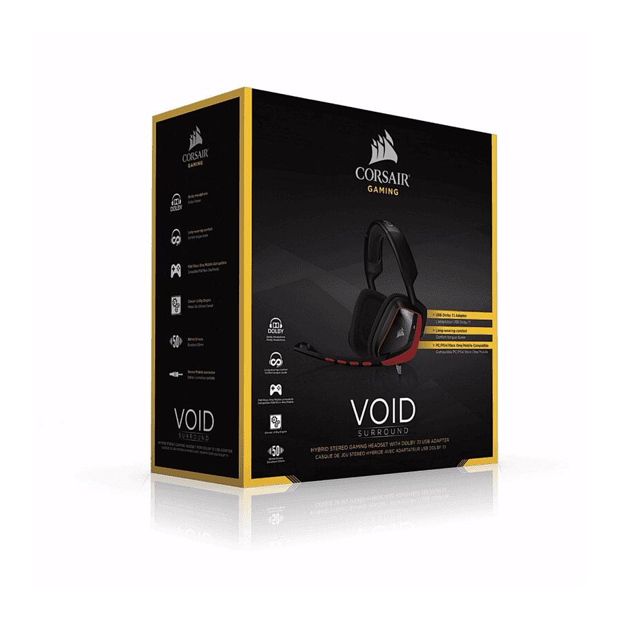 Corsair VOID Surround Hybrid Stereo Red - фото 2