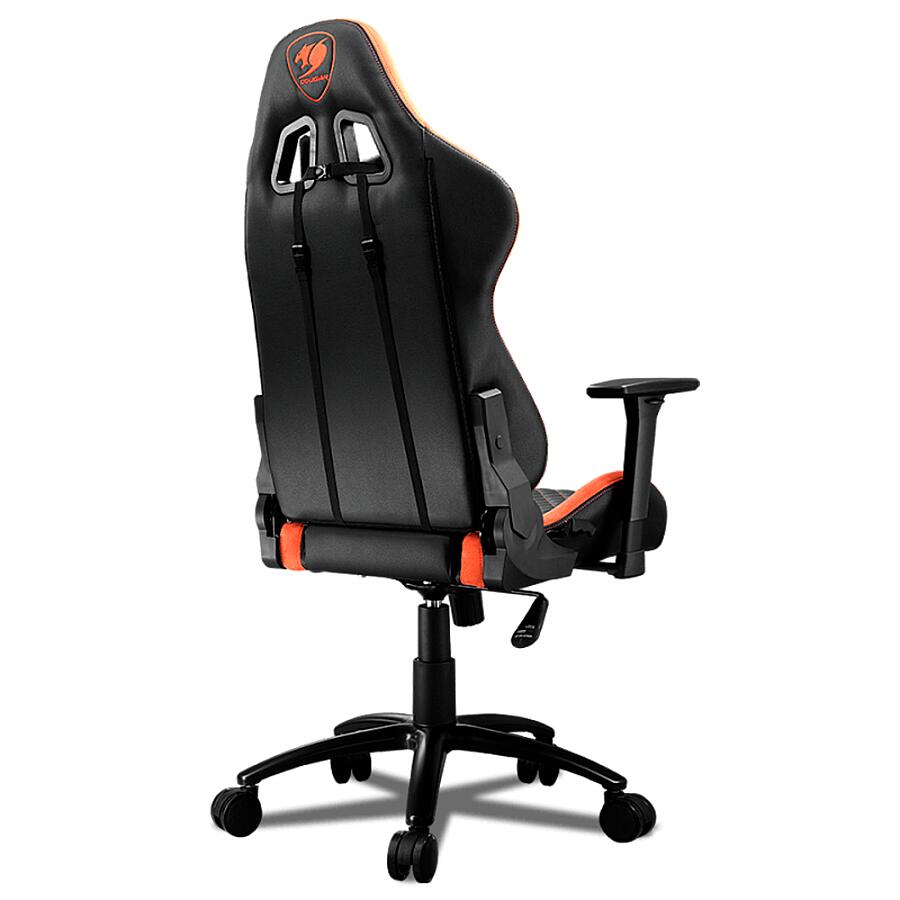 Игровое кресло COUGAR Rampart Orange, искусственная кожа, черный/оранжевый - фото 6