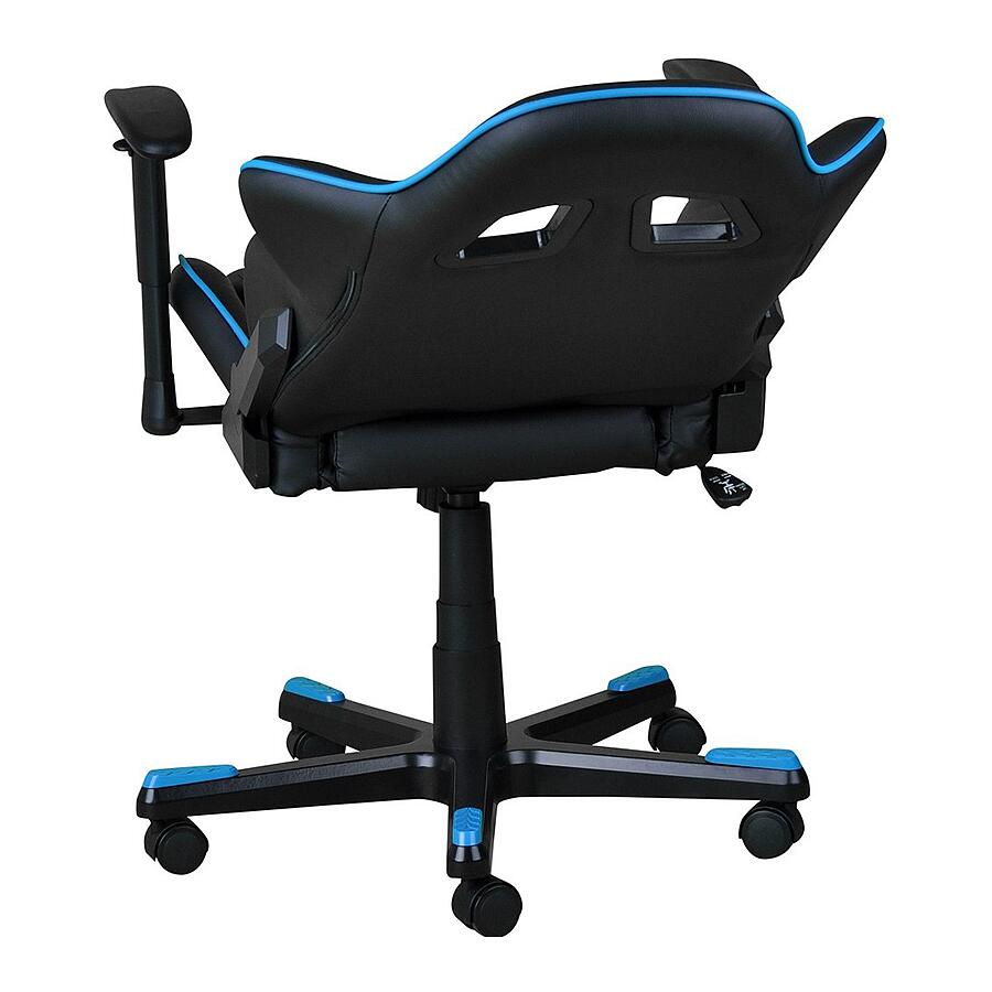 Игровое кресло DXRacer Formula OH/FE08/NB, искусственная кожа, черный, синий - фото 5