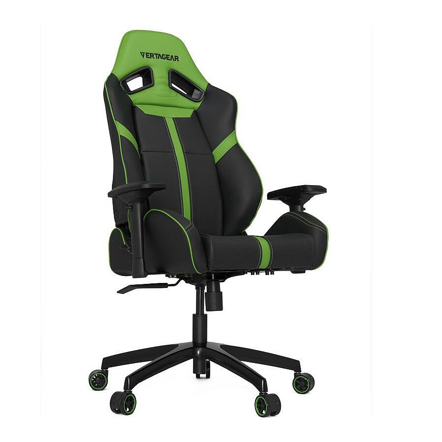 Игровое кресло Vertagear Racing Series S-Line SL5000 Black/Green, искусственная кожа, черный/зеленый - фото 5