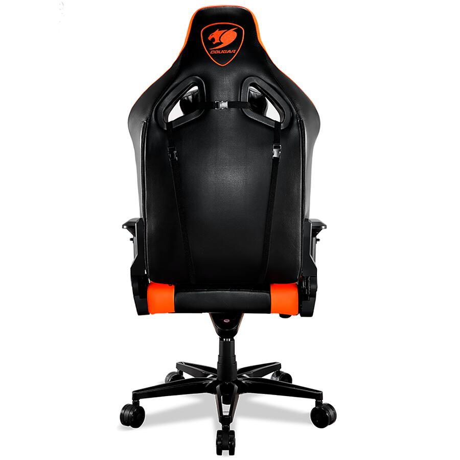 Игровое кресло COUGAR Armor Titan Orange, искусственная кожа, черный/оранжевый - фото 5