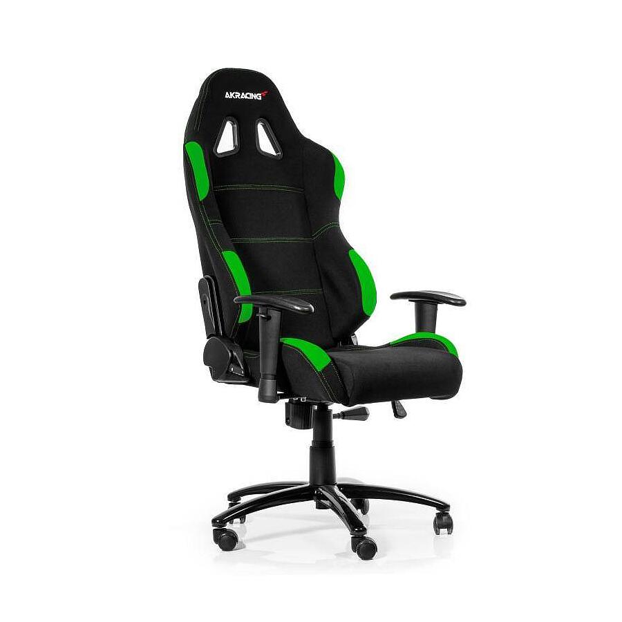 Игровое кресло AKRacing Gaming Chair Black Green - фото 8