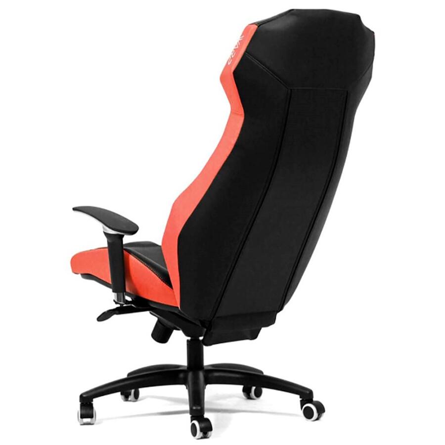 Игровое кресло WARP ZE Black/Red, искусственная кожа, черный/красный - фото 5