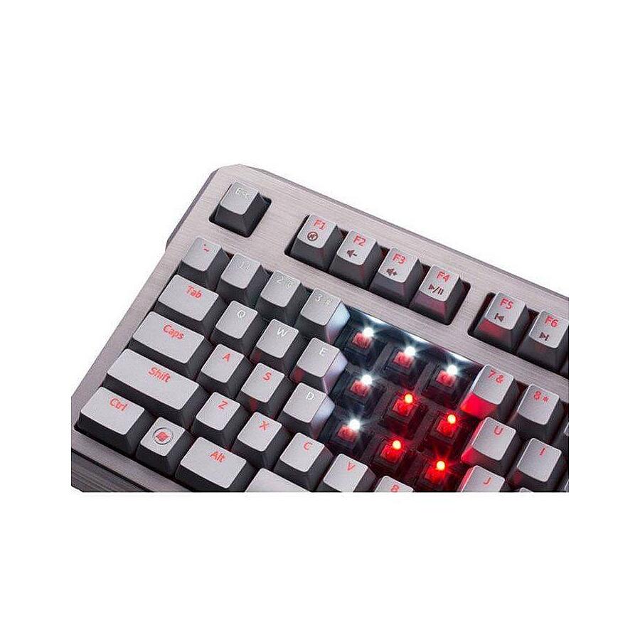 Клавиатура Tesoro Durandal Ultimate MOBA Edition Cherry MX Red Grey USB - фото 2