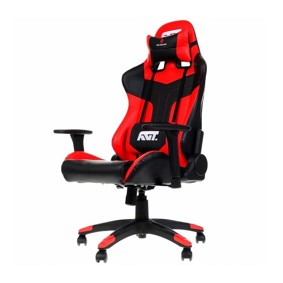 Игровое кресло Red Square Pro Rusgametactics Edition, искусственная кожа, черный/красный - фото 3
