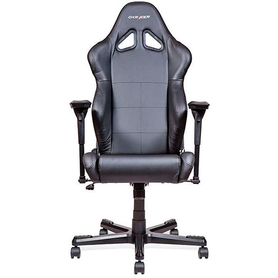 Игровое кресло DXRacer Racing OH/RE99/N, черный, Экокожа - фото 2