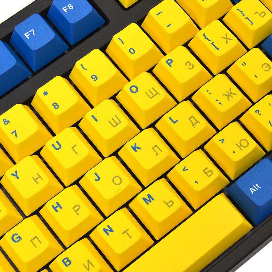 Клавиатура Leopold FC750R PD Yellow/Blue Cherry MX Blue - фото 6