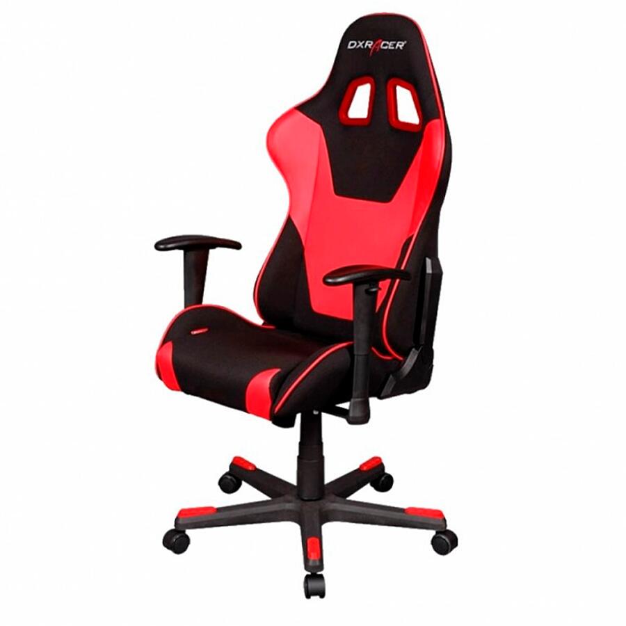 Игровое кресло DXRacer Formula OH/FD101/NR, черный/красный, ткань/экокожа - фото 3