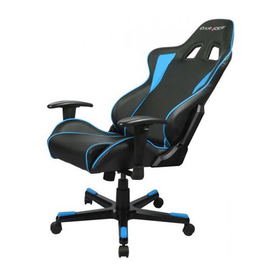 Игровое кресло DXRacer Formula OH/FE08/NB, искусственная кожа, черный, синий - фото 4