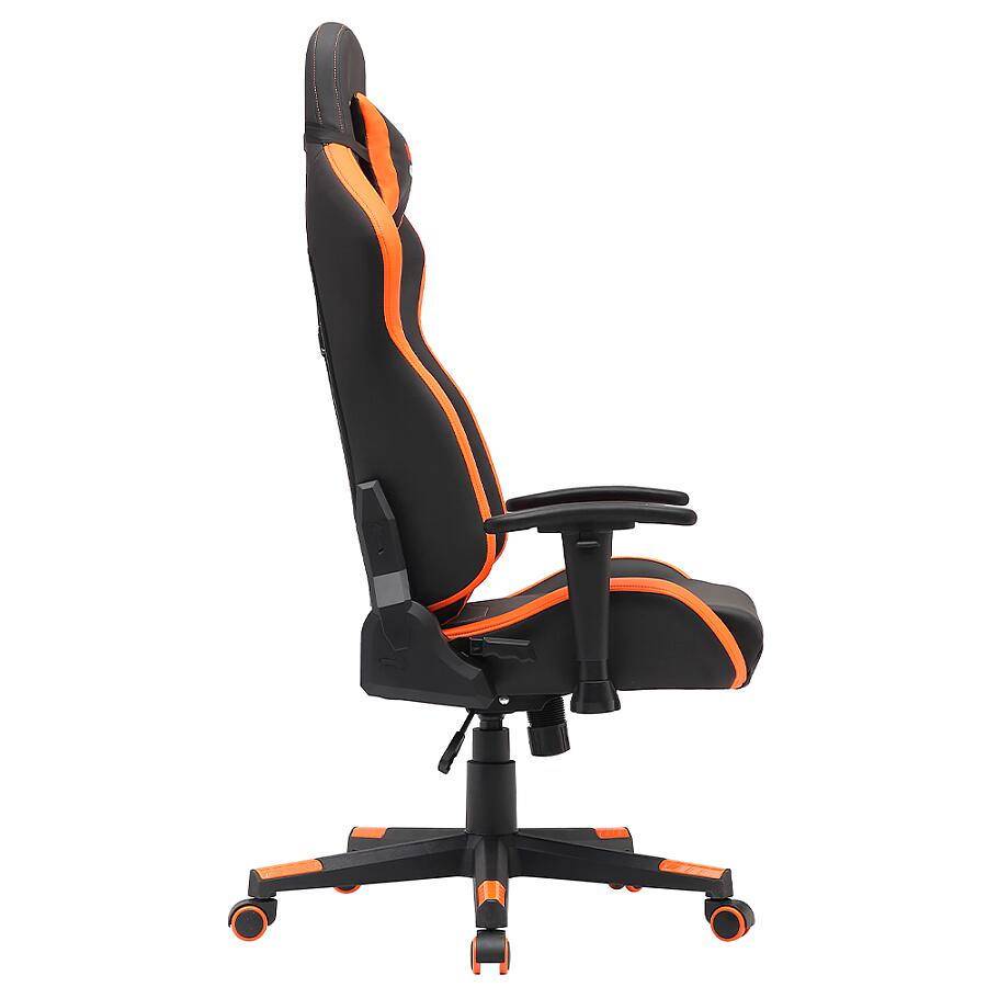 Игровое кресло VMMGame Astral Orange, искусственная кожа, черный/оранжевый - фото 3