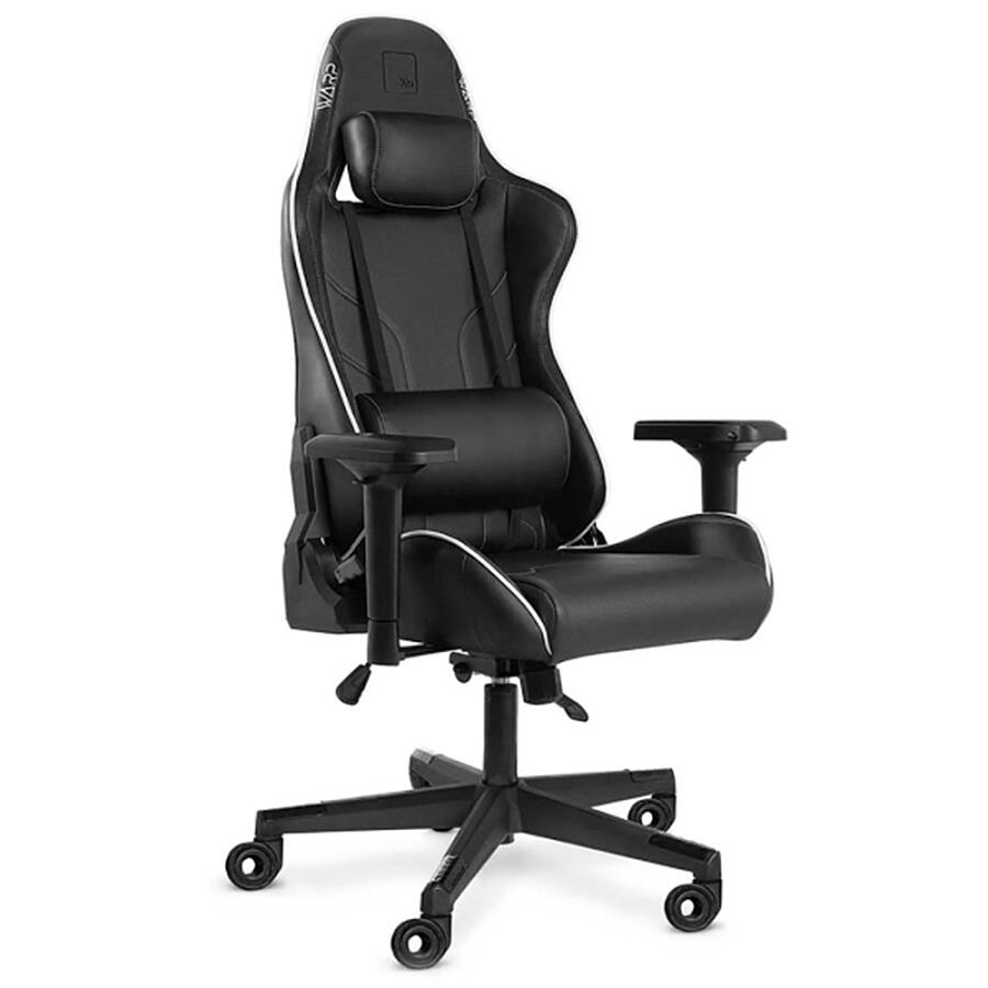Игровое кресло WARP XN Black, искусственная кожа, черный - фото 1