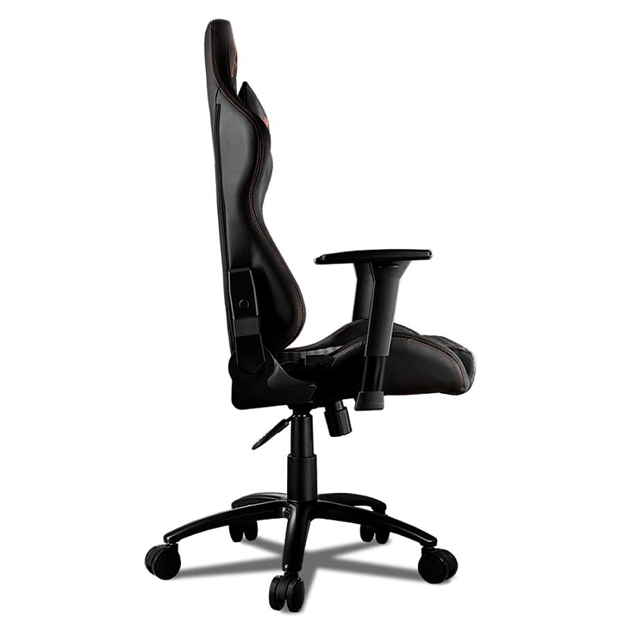 Игровое кресло COUGAR Rampart Black, искусственная кожа, черный - фото 5