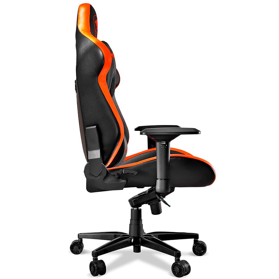 Игровое кресло COUGAR Armor Titan Orange, искусственная кожа, черный/оранжевый - фото 4