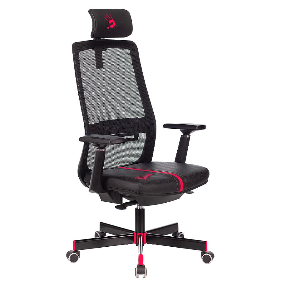 Игровое кресло A4Tech Bloody GC-900, ткань, черный - фото 1