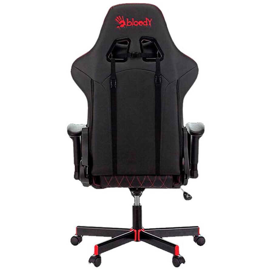 Игровое кресло A4Tech Bloody GC-800, искусственная кожа, черный - фото 4
