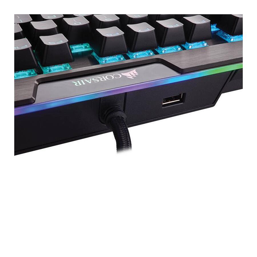 Клавиатура Corsair K95 RGB PLATINUM Cherry MX Speed - фото 7