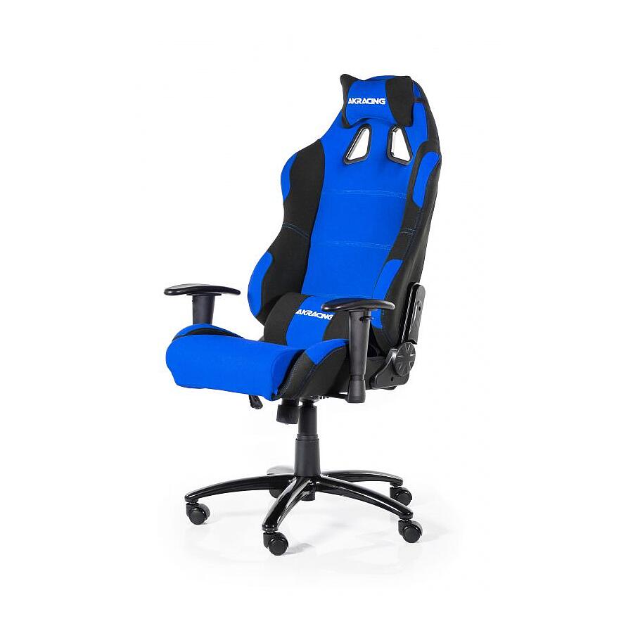 Игровое кресло AKRacing PRIME K7018 Black/Blue - фото 1